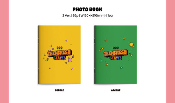 STAYC - The 3rd Mini Album [TEENFRESH] (BUBBLE Ver.) arcade version kaeguli kpop shop albums and merchandise
