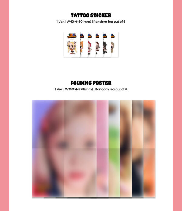 STAYC - The 3rd Mini Album [TEENFRESH] (BUBBLE Ver.) arcade version kaeguli kpop shop albums and merchandise