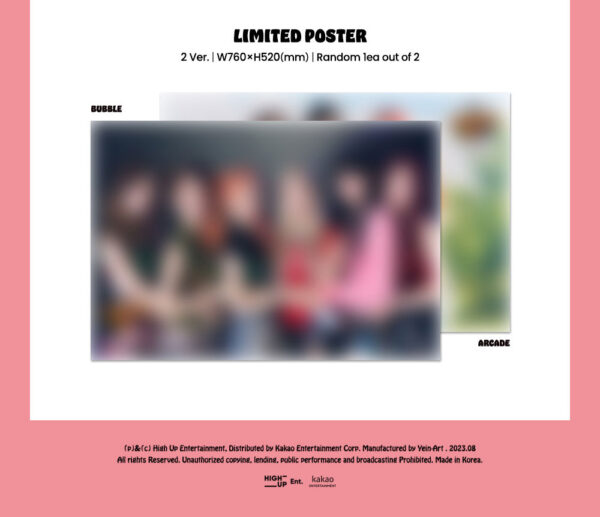 STAYC - The 3rd Mini Album [TEENFRESH] (BUBBLE Ver.) arcade version kaeguli kpop shop albums and merchandise