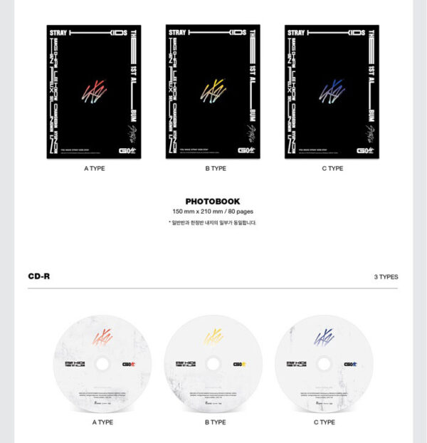 Stray Kids - 1ST ALBUM [GO LIVE] (Random Ver.) kaeguli kpop shop official albums and merchandise