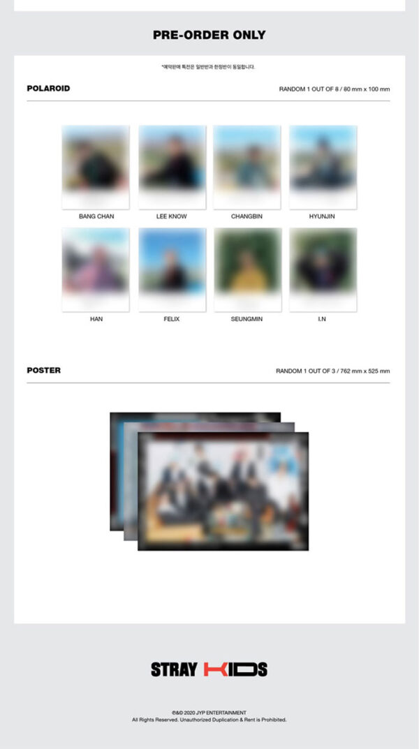 Stray Kids - 1ST ALBUM [GO LIVE] (Random Ver.) kaeguli kpop shop official albums and merchandise