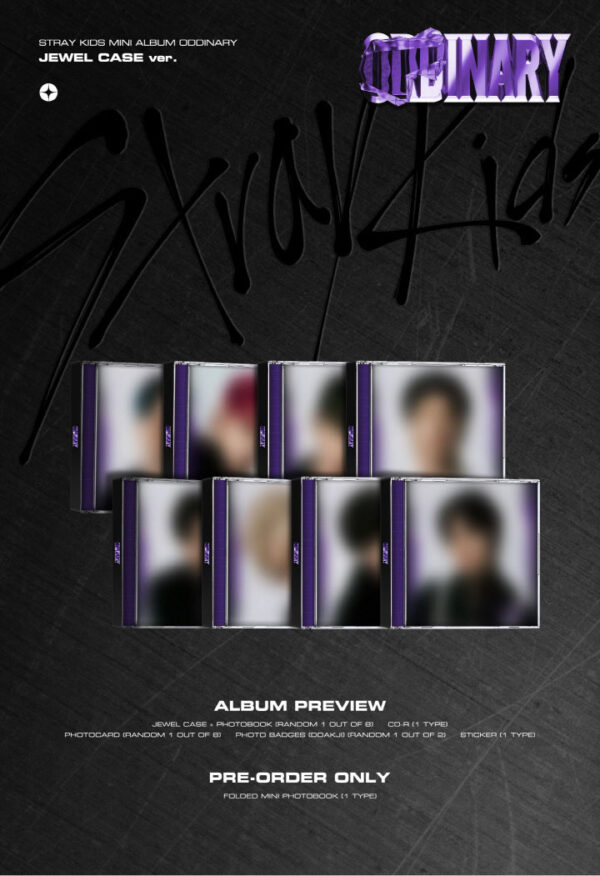 Stray Kids - 6th Mini Album [ODDINARY] (Jewel Ver.) (Random Ver.) kaeguli kpop shop official albums and merchandise