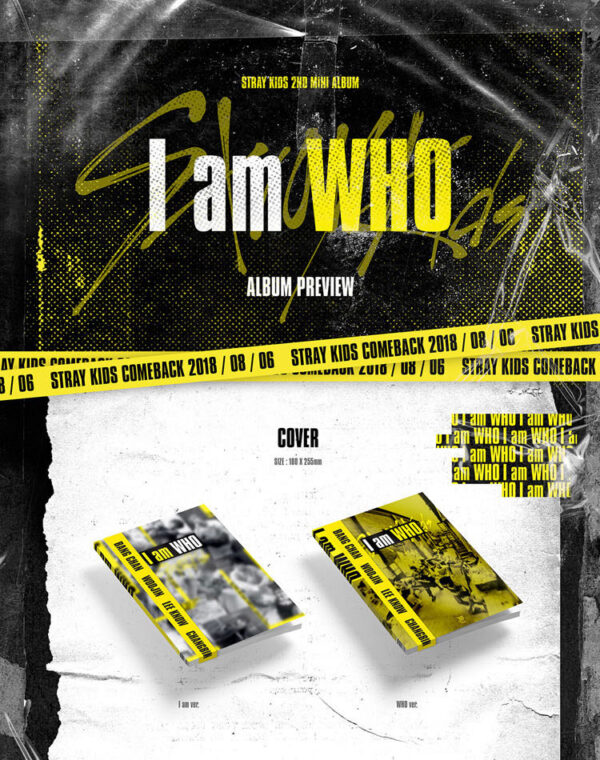 Stray Kids – Mini Album Vol.2 [I am WHO] (WHO Ver.) I am version kaeguli kpop shop albums and merchandise