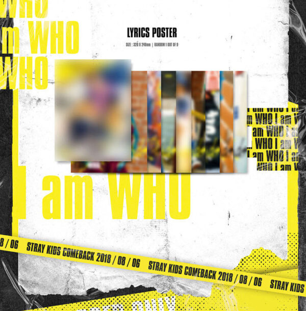 Stray Kids – Mini Album Vol.2 [I am WHO] (WHO Ver.) I am version kaeguli kpop shop albums and merchandise