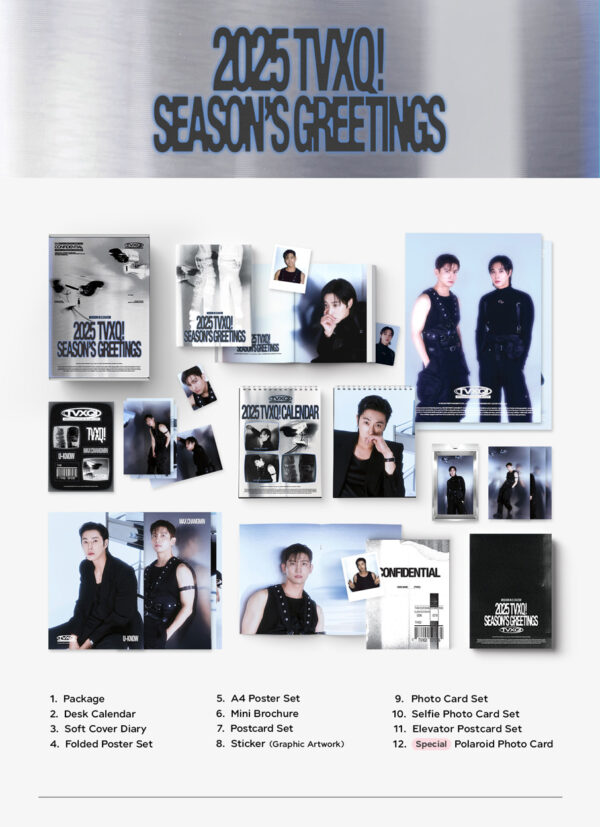 TVXQ! - 2025 SEASON'S GREETINGS kaeguli kpop shop albums and merchandise