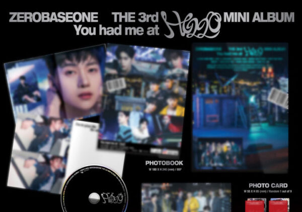 ZEROBASEONE – 3RD MINI ALBUM [You had me at HELLO] (ECLIPSE Ver.) sunshower kaeguli kpop shop albums and merchandise