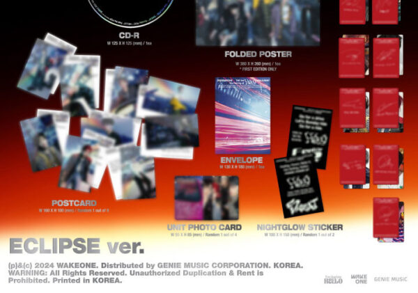 ZEROBASEONE – 3RD MINI ALBUM [You had me at HELLO] (ECLIPSE Ver.) sunshower kaeguli kpop shop albums and merchandise