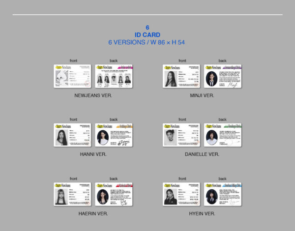 NEWJEANS - 1ST EP 'NEW JEANS' [BLUEBOOK VER.] newjeans minji hanni danielle haerin hyein kaeguli kpop shop albums and merchandise