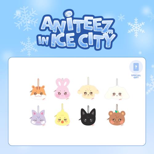 ATEEZ - OFFICIAL MD [ANITEEZ IN ICE CITY] (MINI POUCH) (bbyongMING) sandeoki tyudeongi hetmongi jjongrami jjonbear wooyonyang ddeongbyeoli kaeguli kpop shop albums and merchandise