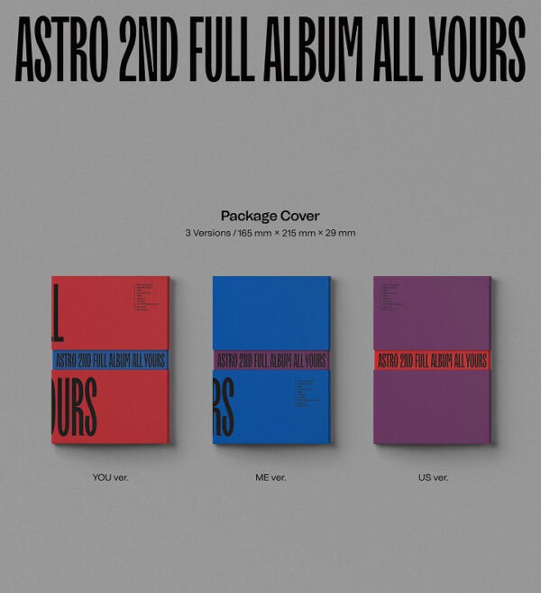 ASTRO - Album Vol.2 [All Yours] YOU Ver. kaeguli kpop shop albums and merchandise