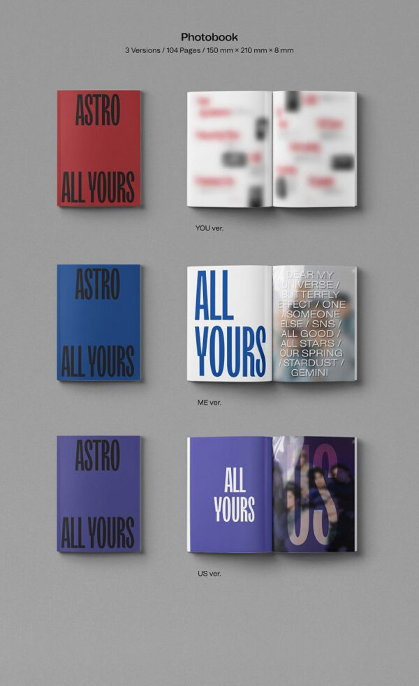ASTRO - Album Vol.2 [All Yours] YOU Ver. kaeguli kpop shop albums and merchandise
