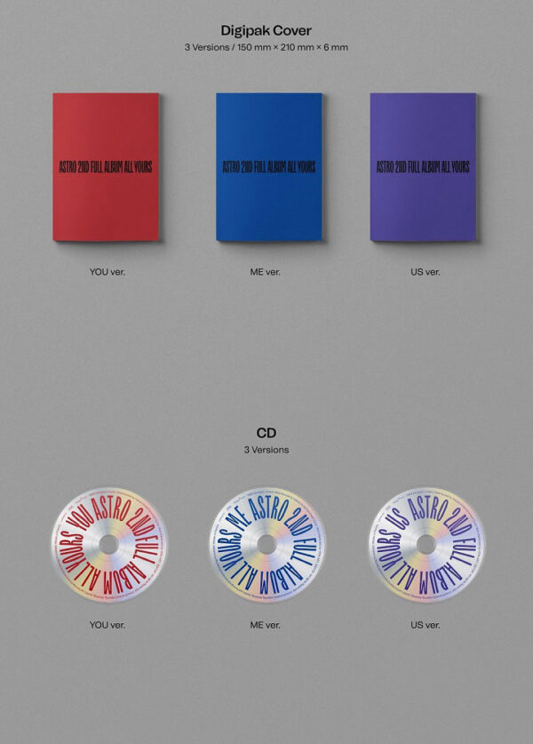 ASTRO - Album Vol.2 [All Yours] YOU Ver. kaeguli kpop shop albums and merchandise