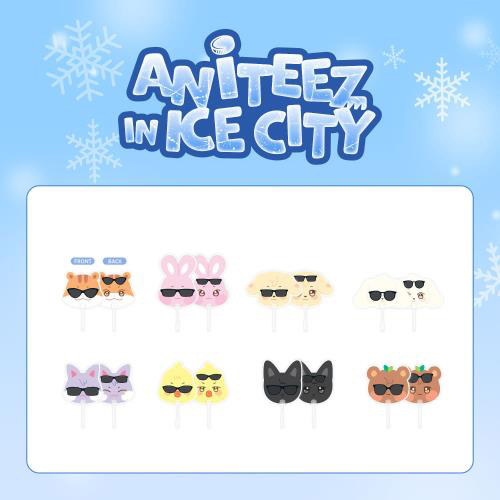 ATEEZ – OFFICIAL MD [ANITEEZ IN ICE CITY] FAN TYUdeongi ddeongbyeoli bbyongming wooyonyang sandeoki jjongrami jjongbear hetmongi kaeguli kpop shop albums and merchandise