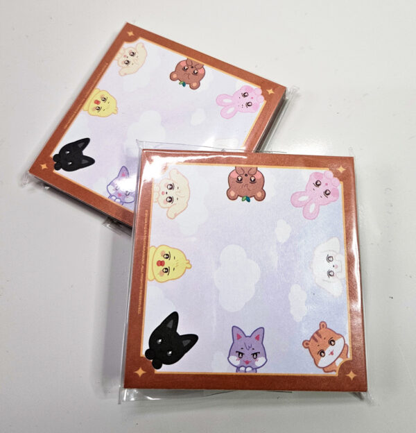 ATEEZ - ANITEEZ ADVENTURE POP-UP MD [ANITEEZ IN ILLUSION] (MEMO PAD) (Basic Ver.) kaeguli kpop shop albums and merchandise