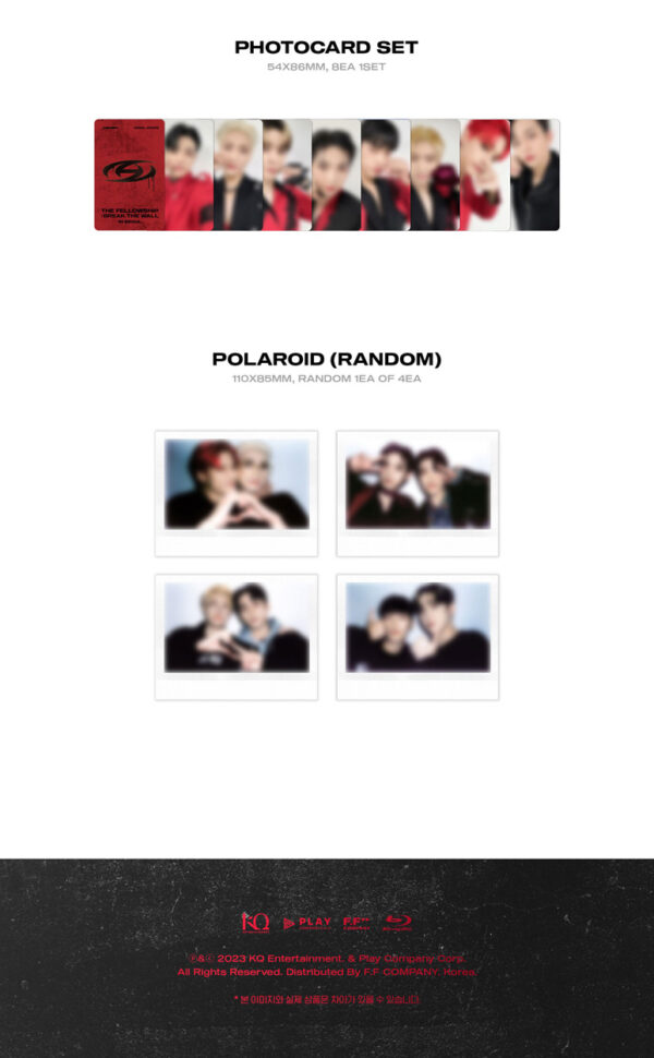 ATEEZ - ATEEZ WORLD TOUR [THE FELLOWSHIP : BREAK THE WALL] IN SEOUL Blu-ray kaeguli kpop shop albums and merchandise