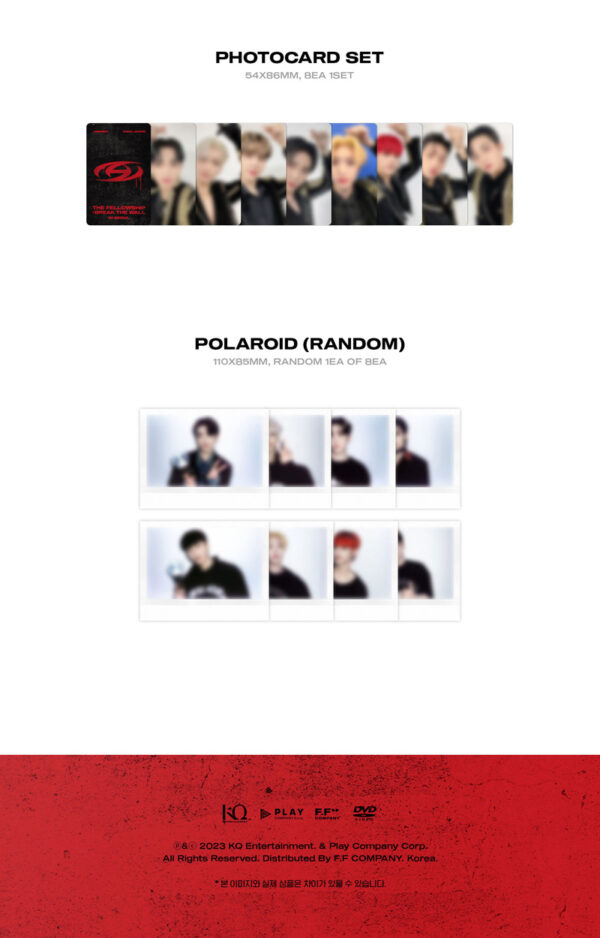 ATEEZ - ATEEZ WORLD TOUR [THE FELLOWSHIP : BREAK THE WALL] IN SEOUL DVD kaeguli kpop shop albums and merchandise