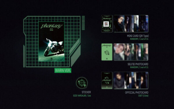 THE BOYZ - 2ND ALBUM [PHANTASY Pt.2 Sixth Sense] DVD Ver. (ERIC) kaeguli kpop shop albums and merchandise
