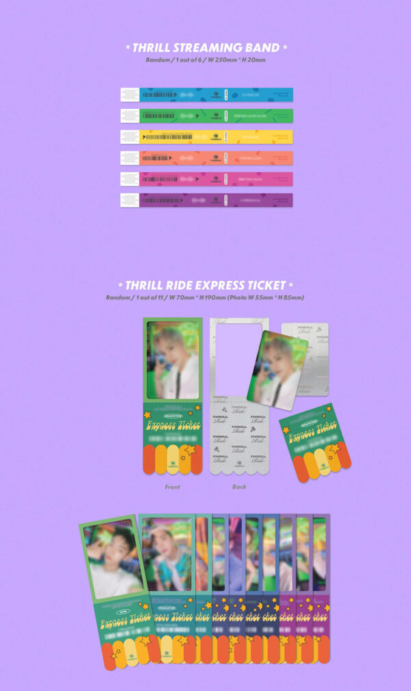 THE BOYZ - 6th Mini [THRILL-ING] (KICK VER. (BLUE/GREEN)) kaeguli kpop shop albums and merchandise