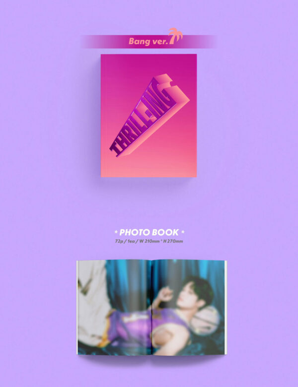 THE BOYZ - 6th Mini [THRILL-ING] (KICK VER. (BLUE/GREEN)) kaeguli kpop shop albums and merchandise