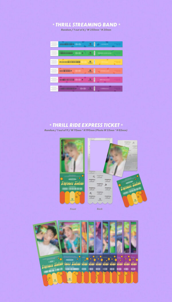 THE BOYZ - 6th Mini [THRILL-ING] (KICK VER. (BLUE/GREEN)) kaeguli kpop shop albums and merchandise