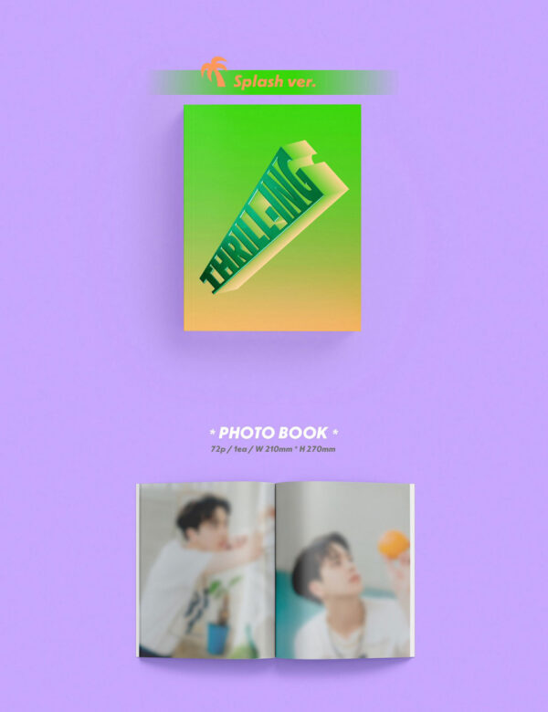 THE BOYZ - 6th Mini [THRILL-ING] (KICK VER. (BLUE/GREEN)) kaeguli kpop shop albums and merchandise