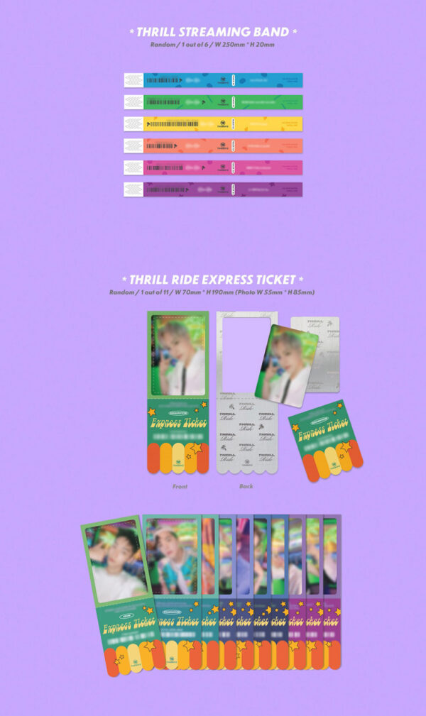 THE BOYZ - 6th Mini [THRILL-ING] (KICK VER. (BLUE/GREEN)) kaeguli kpop shop albums and merchandise