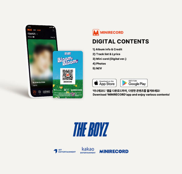 THE BOYZ - 2nd Single [Bloom Bloom] Platform Ver. (BLOOM) kaeguli kpop shop albums and merchandise