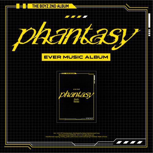 THE BOYZ - 2ND ALBUM [PHANTASY Pt.2 Sixth Sense] EVER Ver. kaeguli kpop shop albums and merchandise