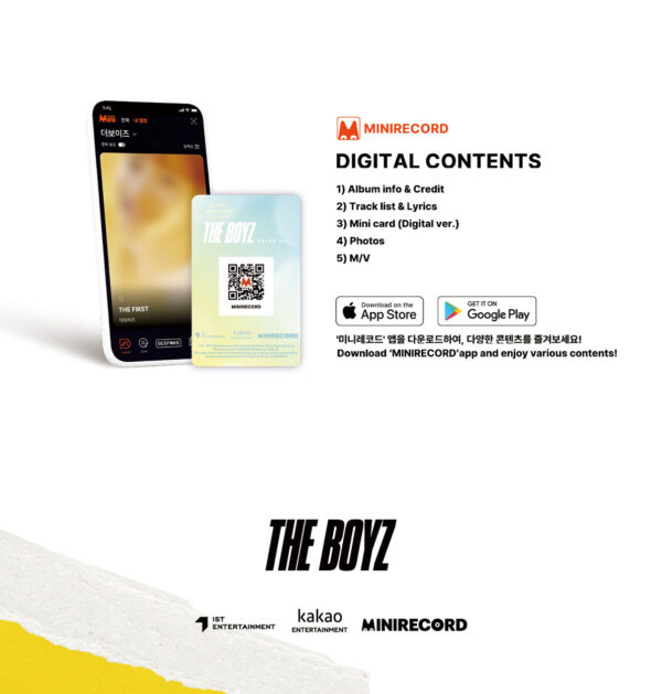 THE BOYZ - 1st Mini Album [THE FIRST] Platform Ver. (FRESH) kaeguli kpop shop albums and merchandise