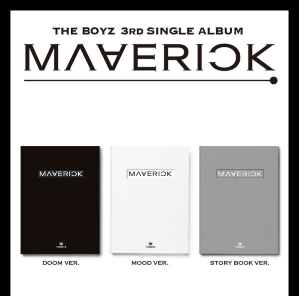 THE BOYZ - 3rd Single Album [MAVERICK] (STORY BOOK (GREY)) kaeguli kpop shop albums and merchandise