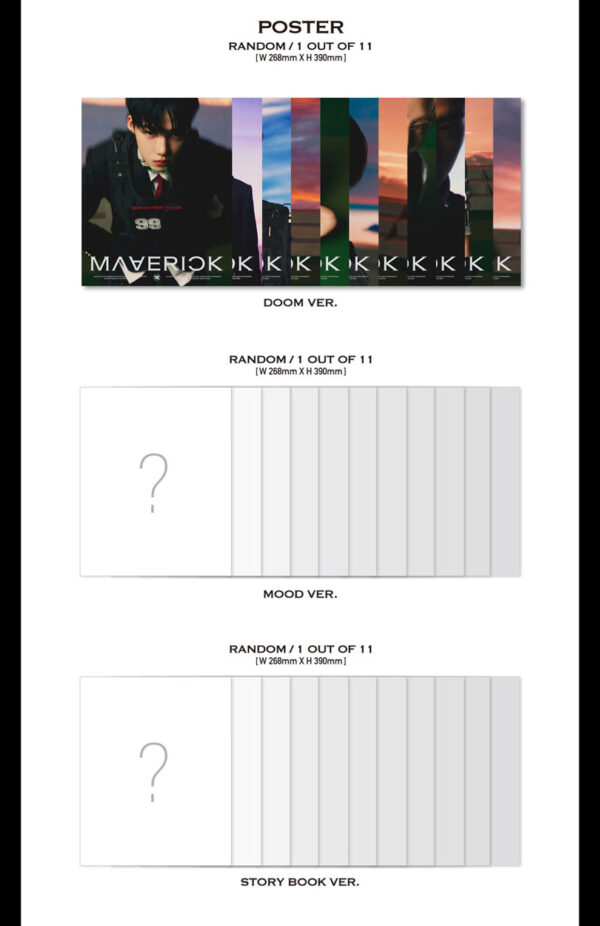 THE BOYZ - 3rd Single Album [MAVERICK] (STORY BOOK (GREY)) kaeguli kpop shop albums and merchandise
