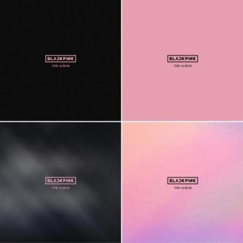 BLACKPINK - 1ST ALBUM [THE ALBUM] (BLACK) pink black with pink holoside pink holgraphic kaeguli kpop shop albums and merchandise