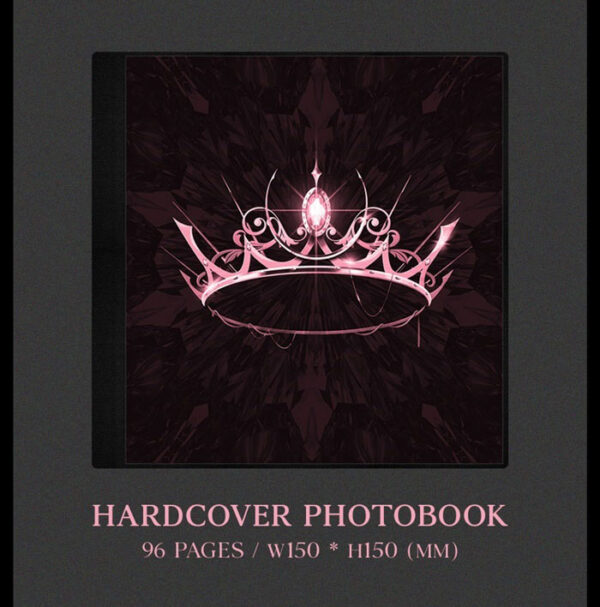 BLACKPINK - 1ST ALBUM [THE ALBUM] (BLACK) pink black with pink holoside pink holgraphic kaeguli kpop shop albums and merchandise