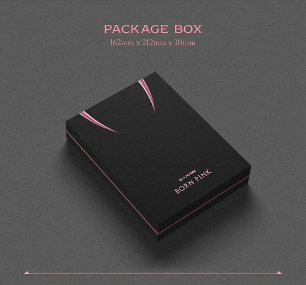 BLACKPINK - 2ND ALBUM [BORN PINK] (BOX SET Ver.) (GREY Ver) pink ver. Black ver. kaeguli kpop shop albums and merchandise