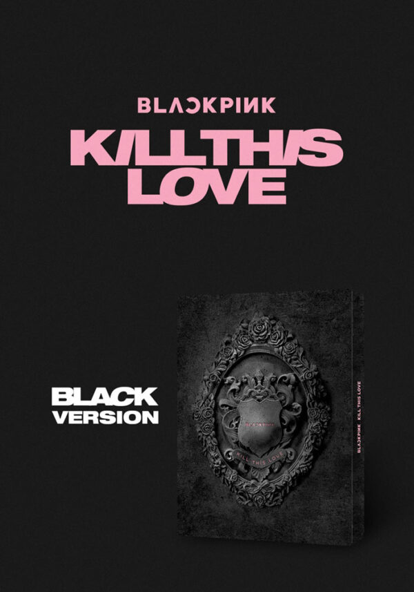 BLACKPINK - 2ND MINI ALBUM [KILL THIS LOVE] (BLACK Ver.) pink ver. kaeguli kpop shop albums and merchandise
