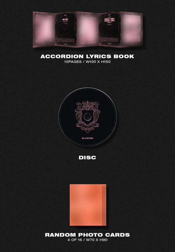 BLACKPINK - 2ND MINI ALBUM [KILL THIS LOVE] (BLACK Ver.) pink ver. kaeguli kpop shop albums and merchandise