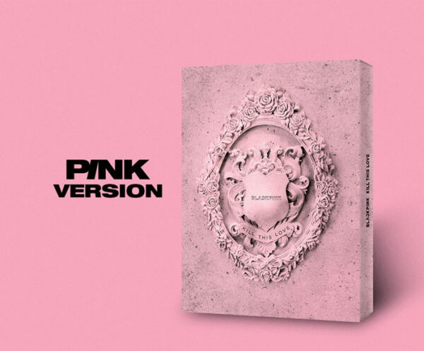 BLACKPINK - 2ND MINI ALBUM [KILL THIS LOVE] (BLACK Ver.) pink ver. kaeguli kpop shop albums and merchandise
