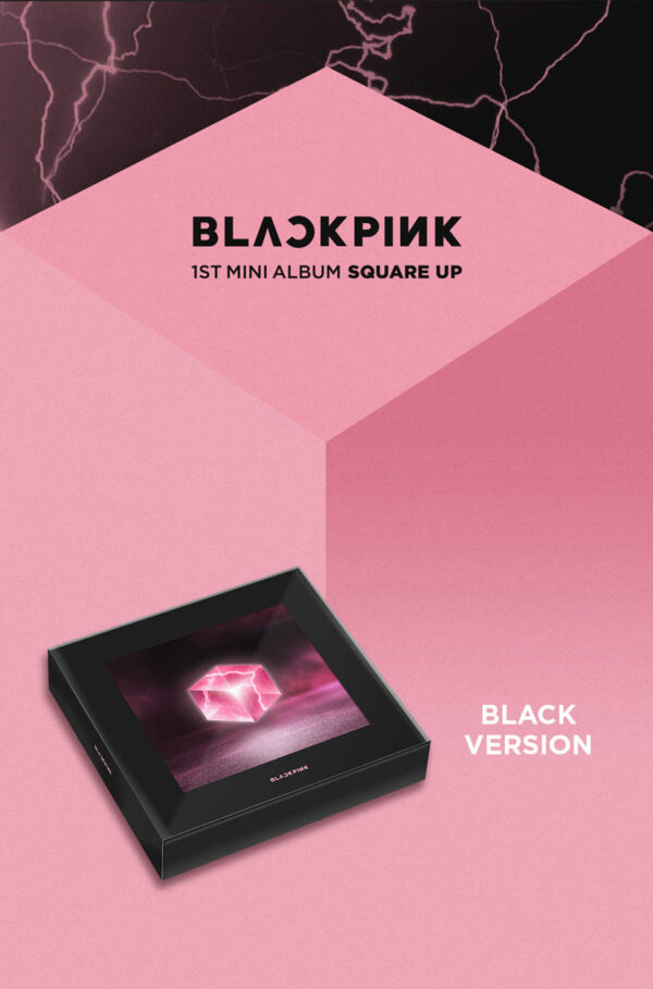 BLACKPINK - Mini Album Vol.1 [SQUARE UP] (BLACK Ver.) pink ver. kaeguli kpop shop albums and merchandise