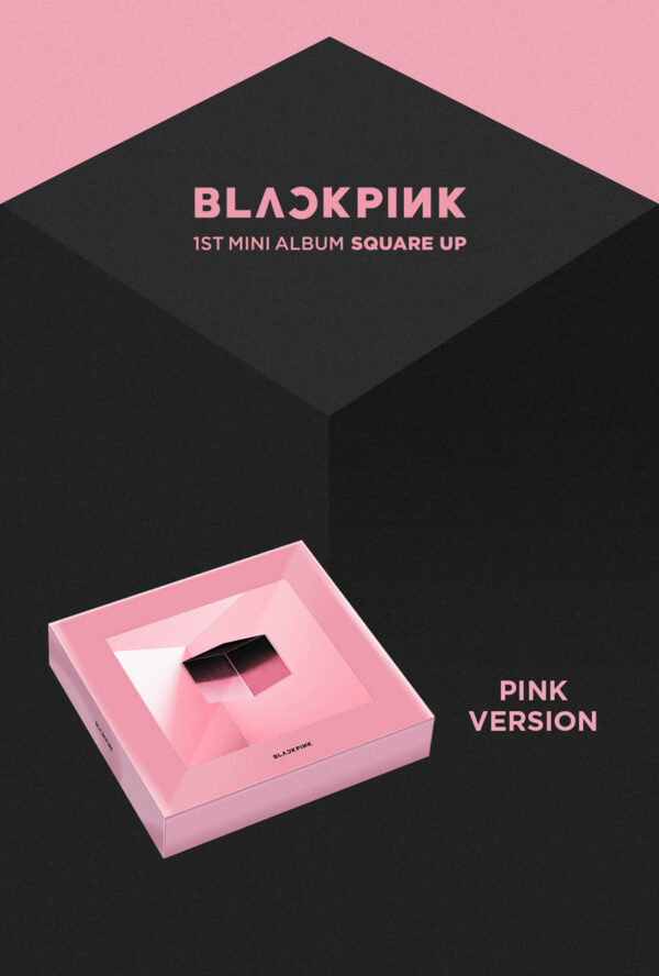 BLACKPINK - Mini Album Vol.1 [SQUARE UP] (BLACK Ver.) pink ver. kaeguli kpop shop albums and merchandise
