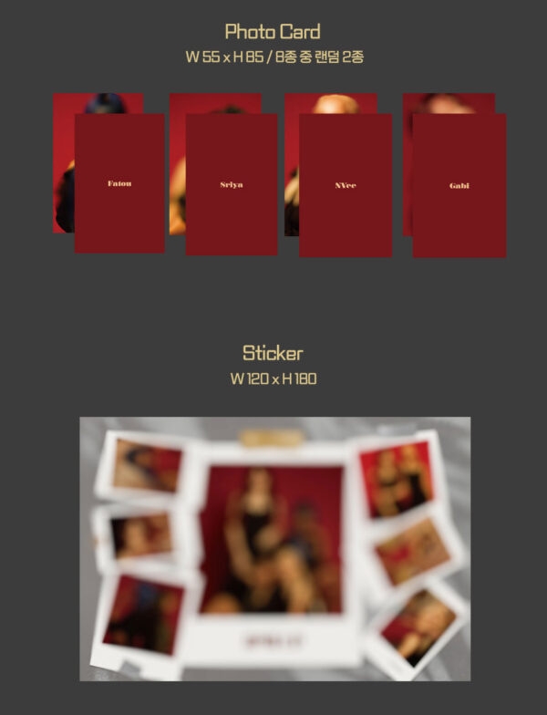 BLACKSWAN - 1ST MINI ALBUM [Roll Up] kaeguli kpop shop albums and merchandise