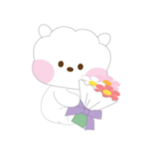 BTS - BT21 PLUSH KEYRING BOUQUET RJ kaeguli kpop shop albums and merchandise