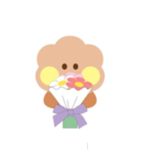 BTS - BT21 PLUSH KEYRING BOUQUET SHOOKY kaeguli kpop shop albums and merchandise
