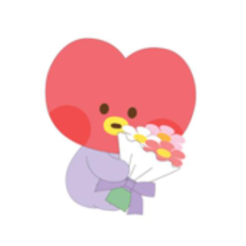 BTS - BT21 PLUSH KEYRING BOUQUET TATA kaeguli kpop shop albums and merchandise