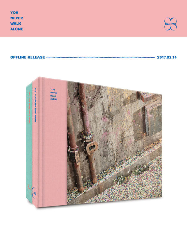 BTS - 2ND ALBUM REPACKAGE [You Never Walk Alone] (LEFT) (right) kaeguli kpop shop albums and merchandise