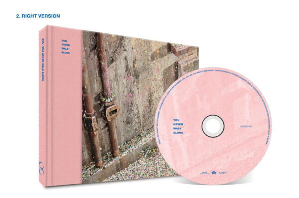 BTS - 2ND ALBUM REPACKAGE [You Never Walk Alone] (LEFT) (right) kaeguli kpop shop albums and merchandise