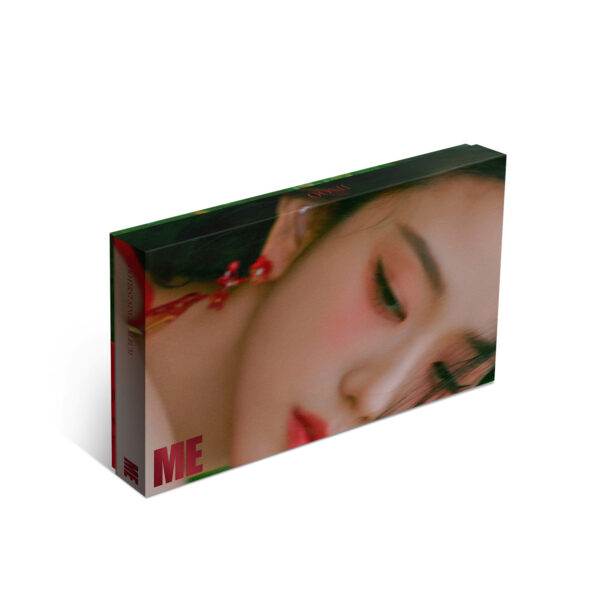 JISOO - JISOO FIRST SINGLE ALBUM [ME] (BLACK) (red) kaeguli kpop shop albums and merchandise