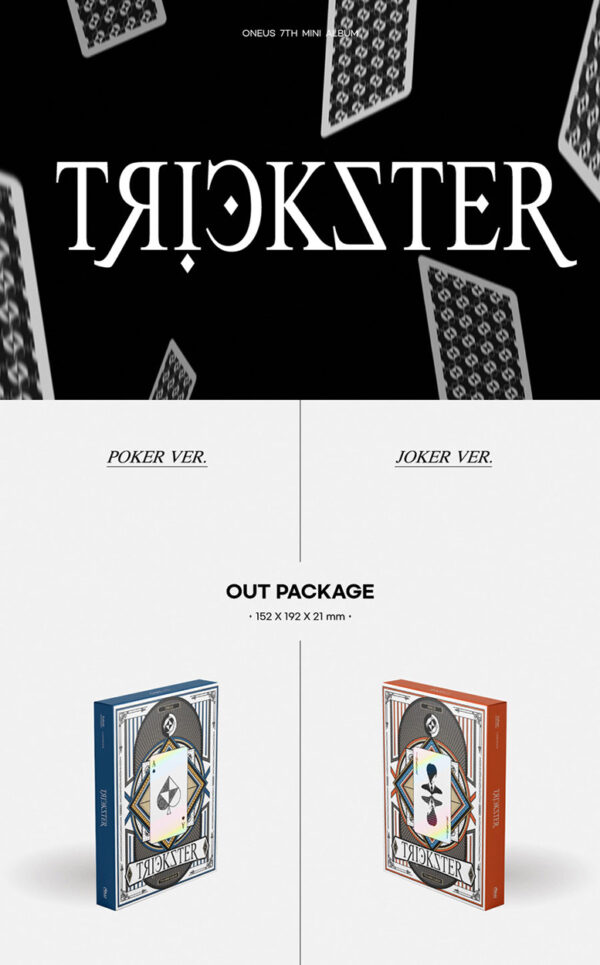 ONEUS - 7TH MINI ALBUM [TRICKSTER] (JOKER Ver.) kaeguli kpop shop albums and merchandise