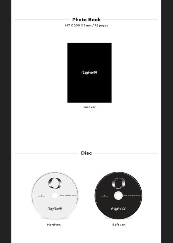 OnlyOneOf - [Things I Cant Say LOve] (SOFT) kaeguli kpop shop albums and merchandise