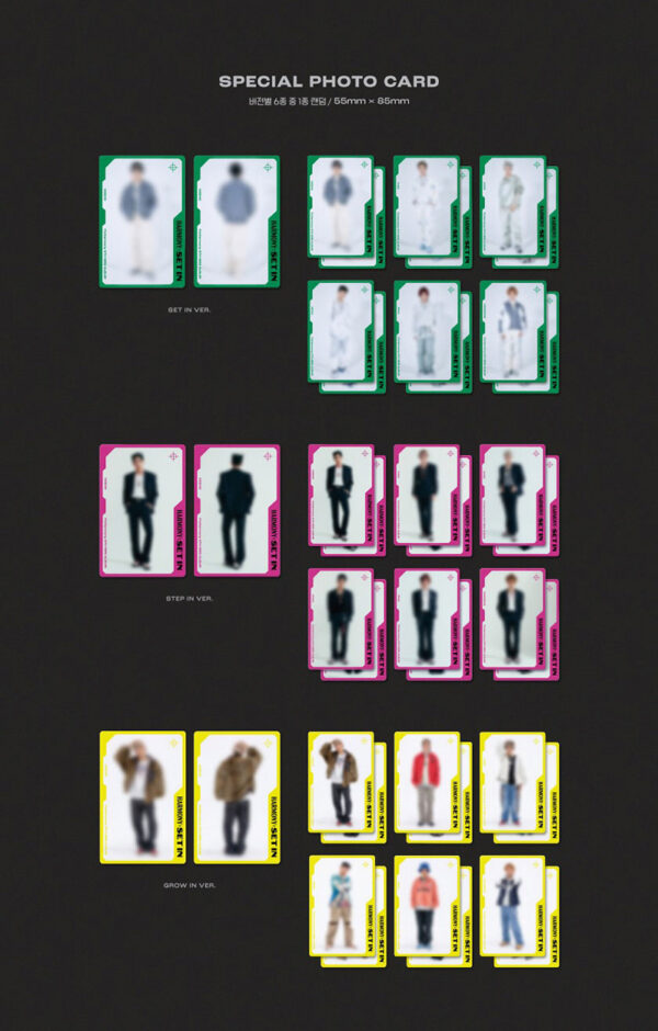 P1HARMONY - HARMONY : SET IN (5TH MINI ALBUM) (set in) (step in) (grow in) kaeguli kpop shop albums and merchandise