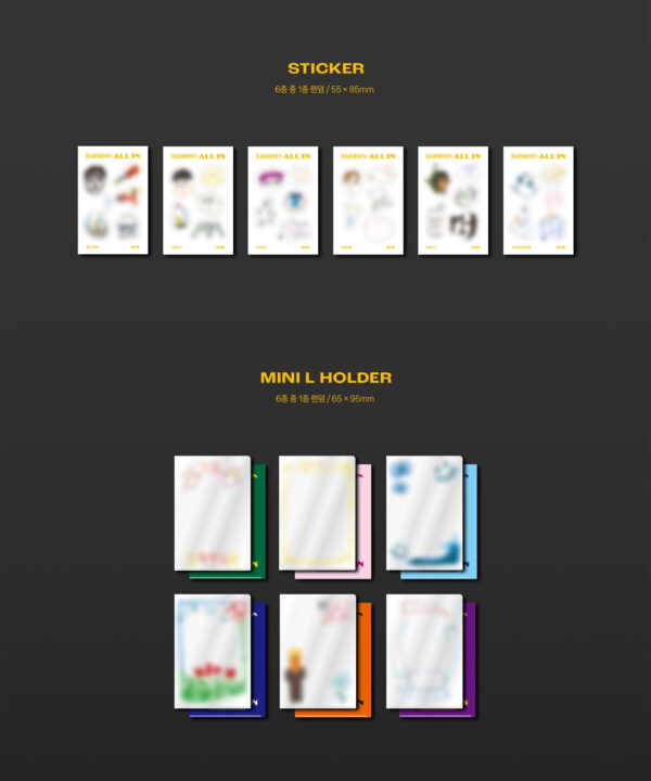 P1Harmony - 6th Mini Album [HARMONY : ALL IN] (FIT IN Ver.) kaeguli kpop shop albums and merchandise